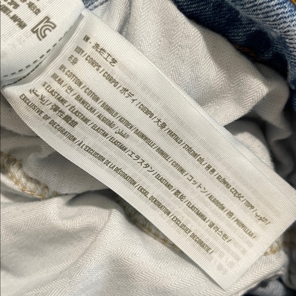 Abercrombie & Fitch Curve Love Ultra High Rise 90s Straight Jean *As Is* 29 8L - Picture 12 of 15